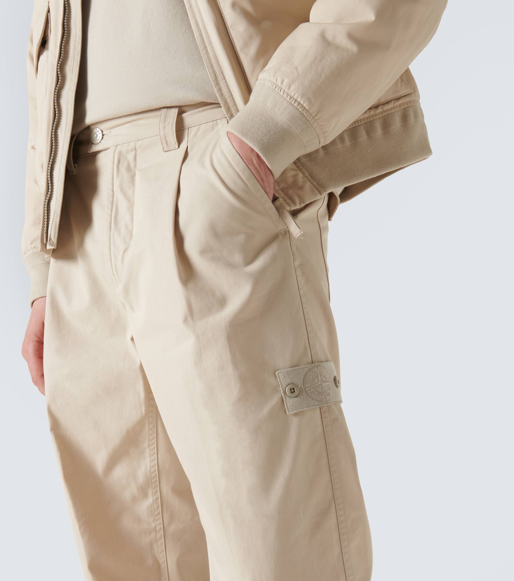 Ghost Compass cotton straight pants - 5