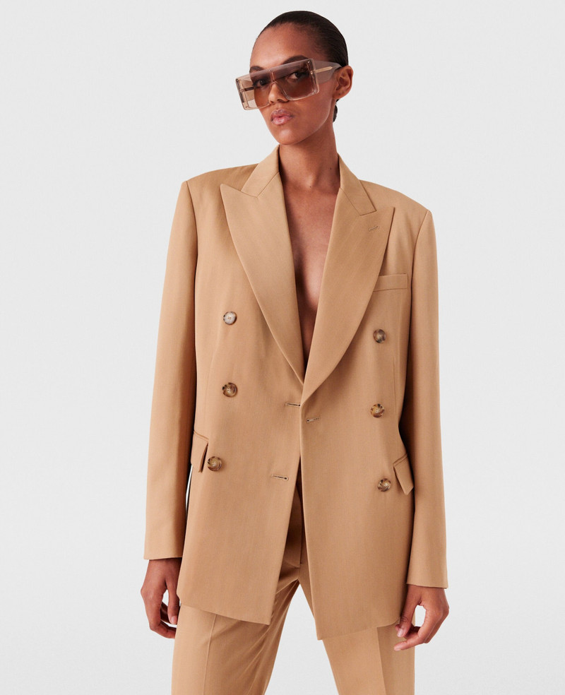 Stella McCartney Striped Double-Breasted Blazer outlook