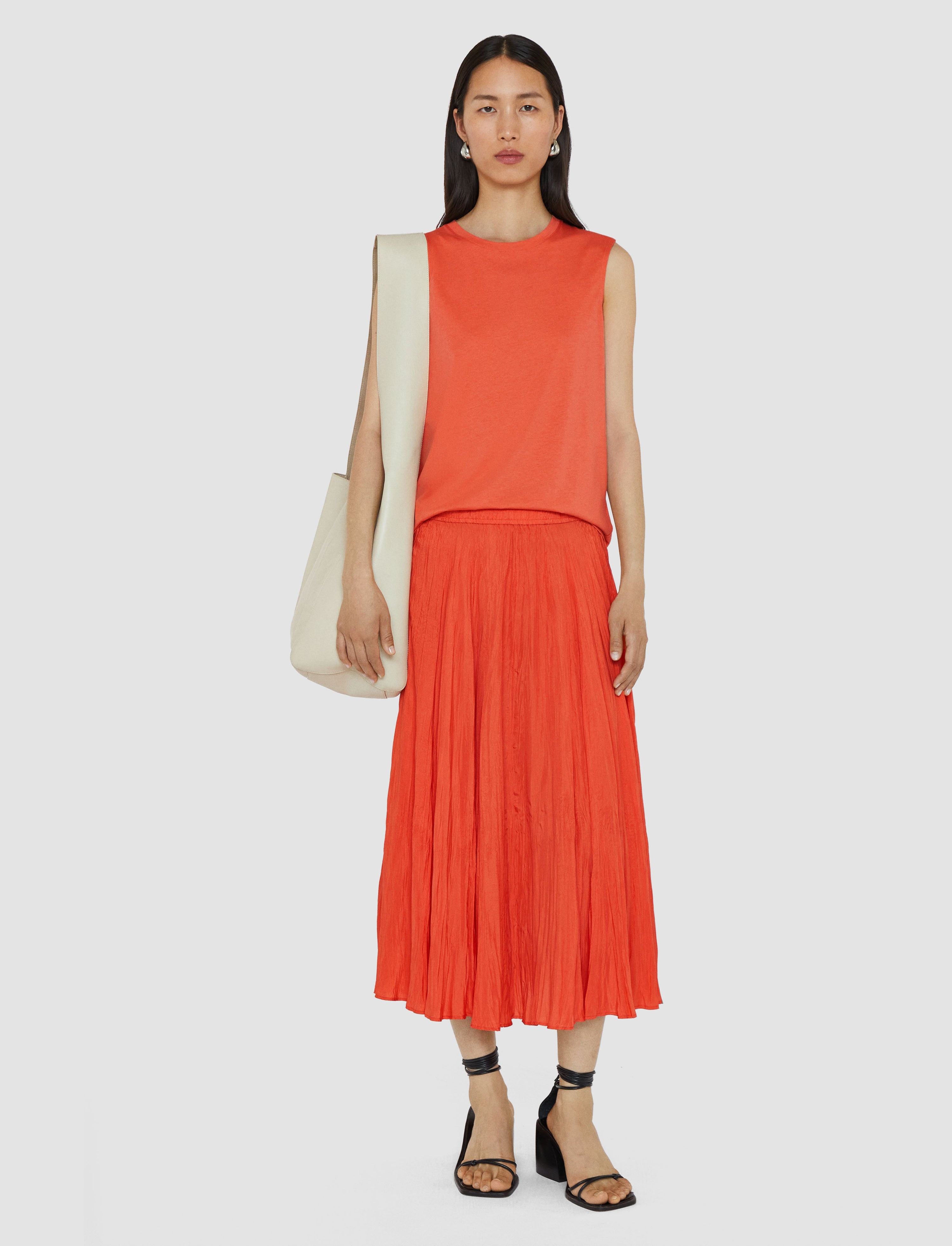 Cotton Silk Jersey Tank Top - 2