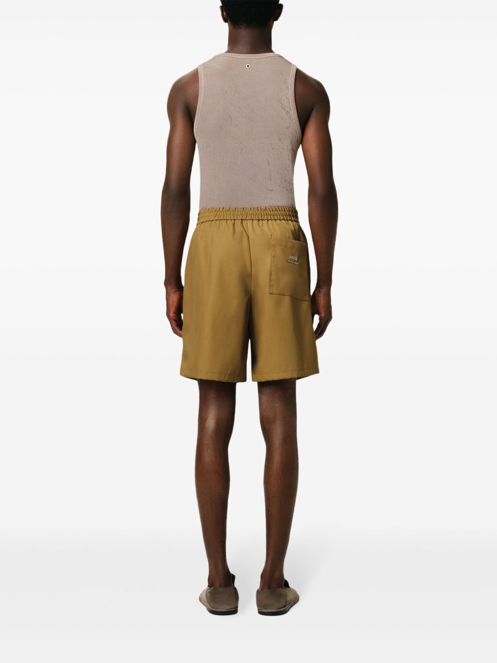 logo-plaque shorts - 3