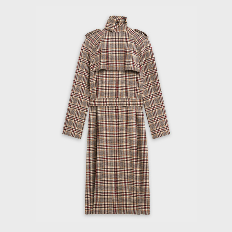 MASCULINE TRENCHCOAT IN PRINCE OF WALES 4