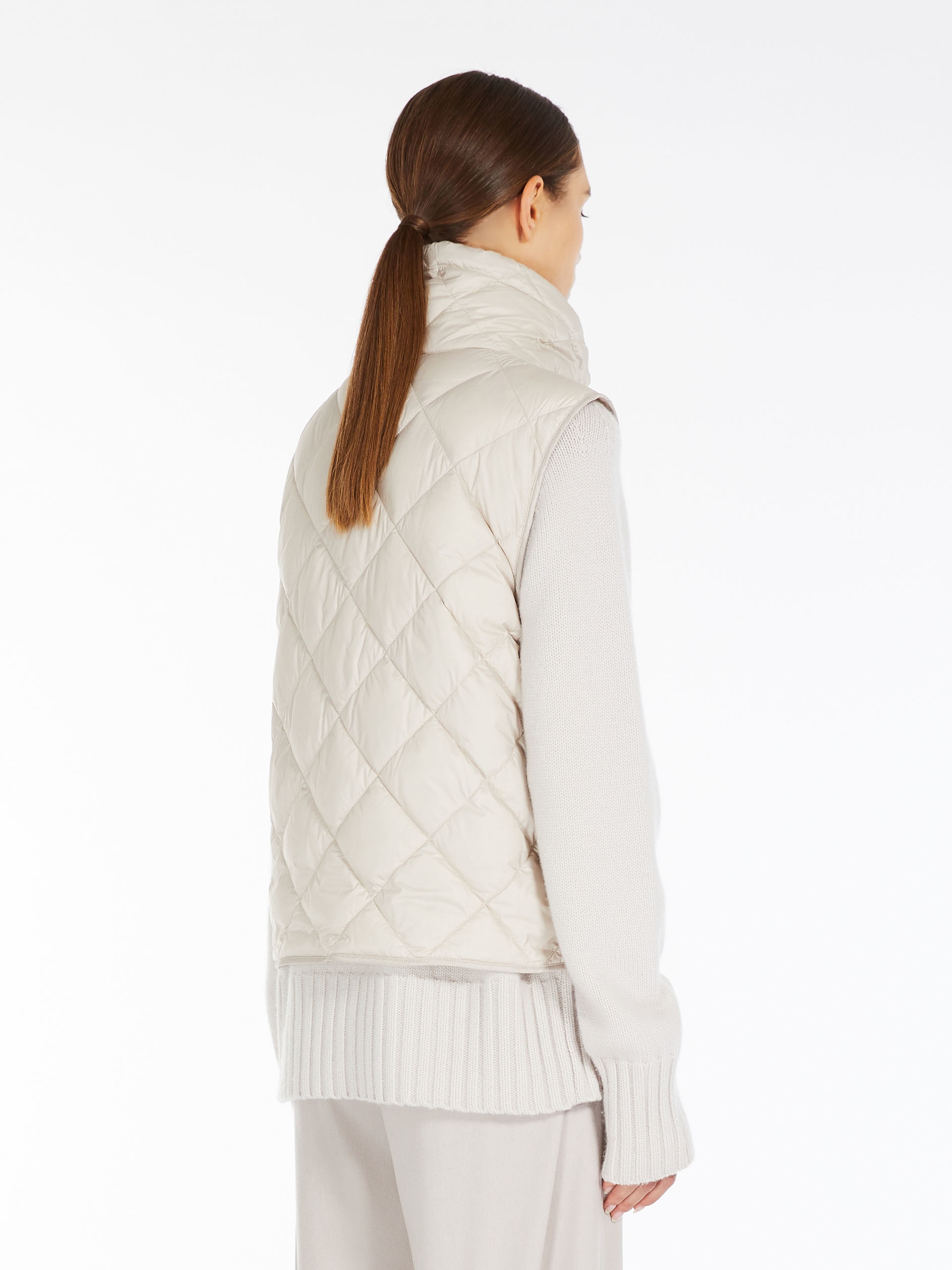 TREGIC Short gilet in water-repellent canvas - 4