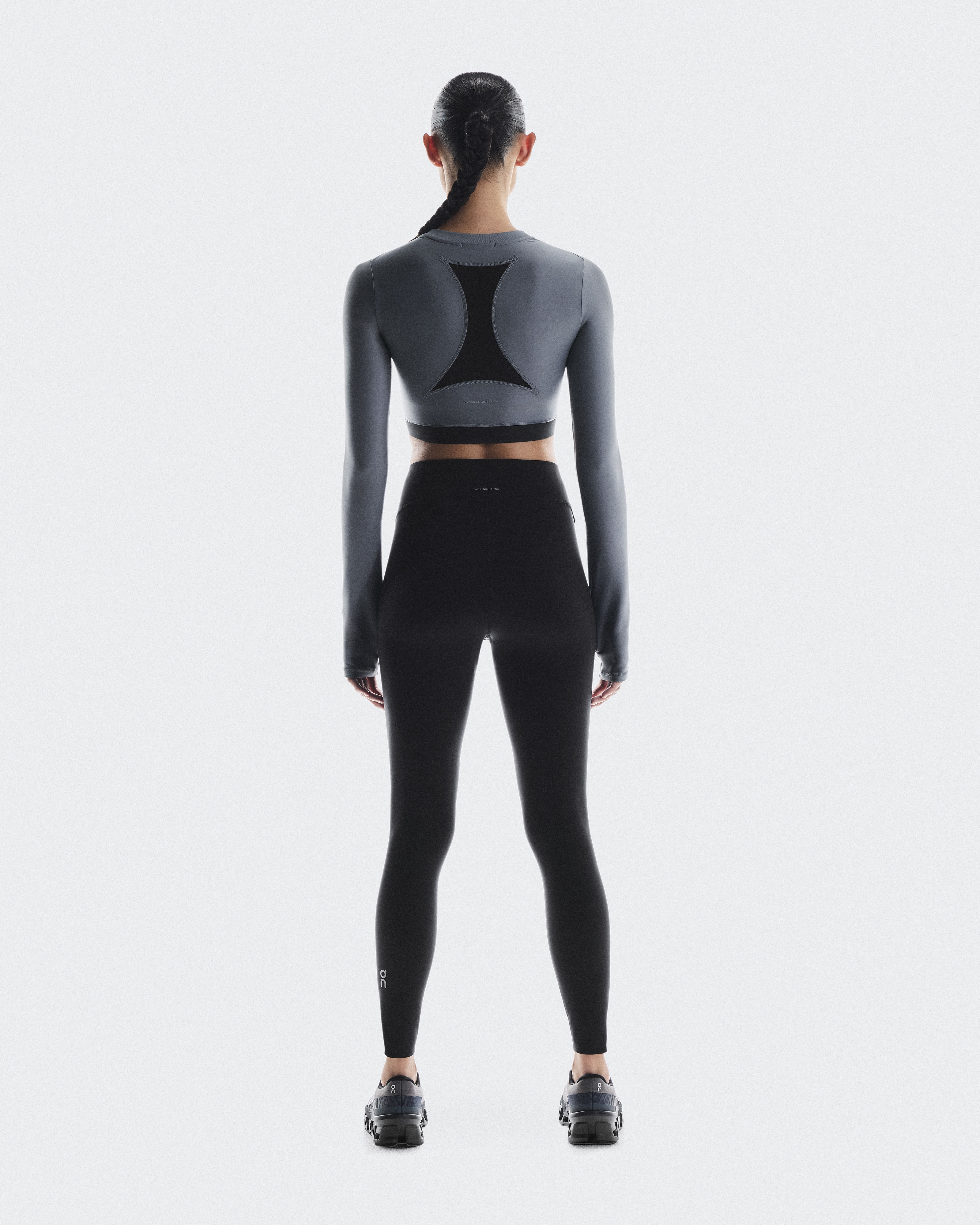 Train Long Sleeve Crop - 2