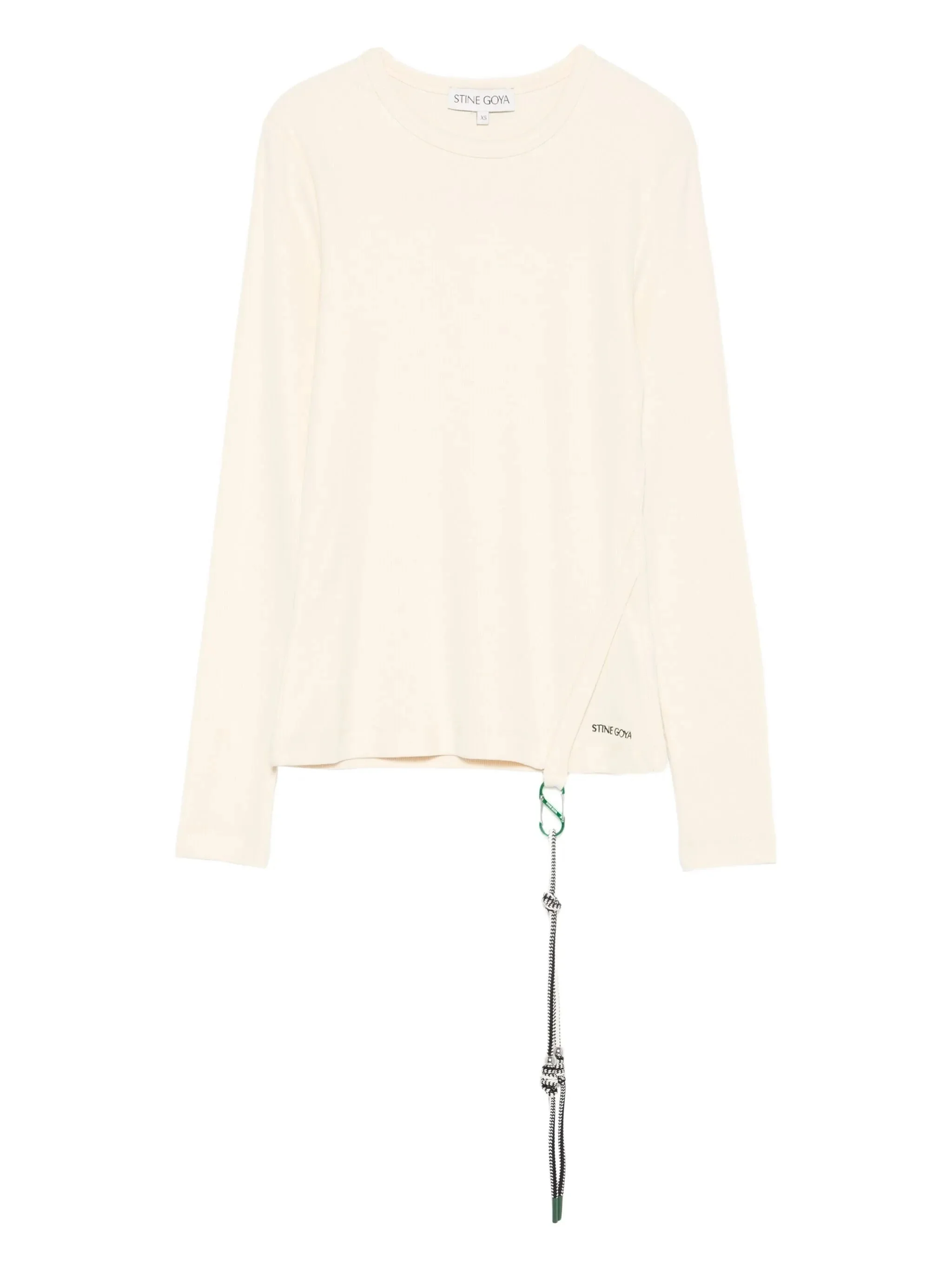 Stine Goya Chain-detail Long-sleeve Top - 1