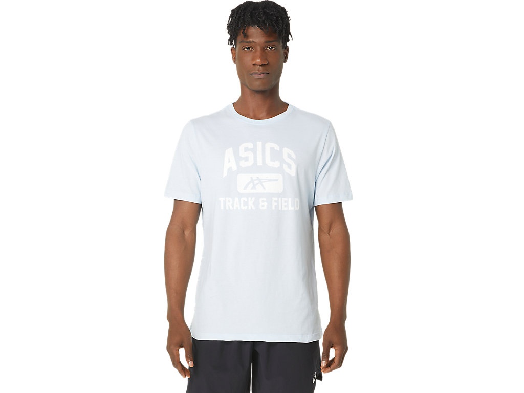 ASICS UNISEX TRACK AND FIELD GRAPHIC TEE - 1