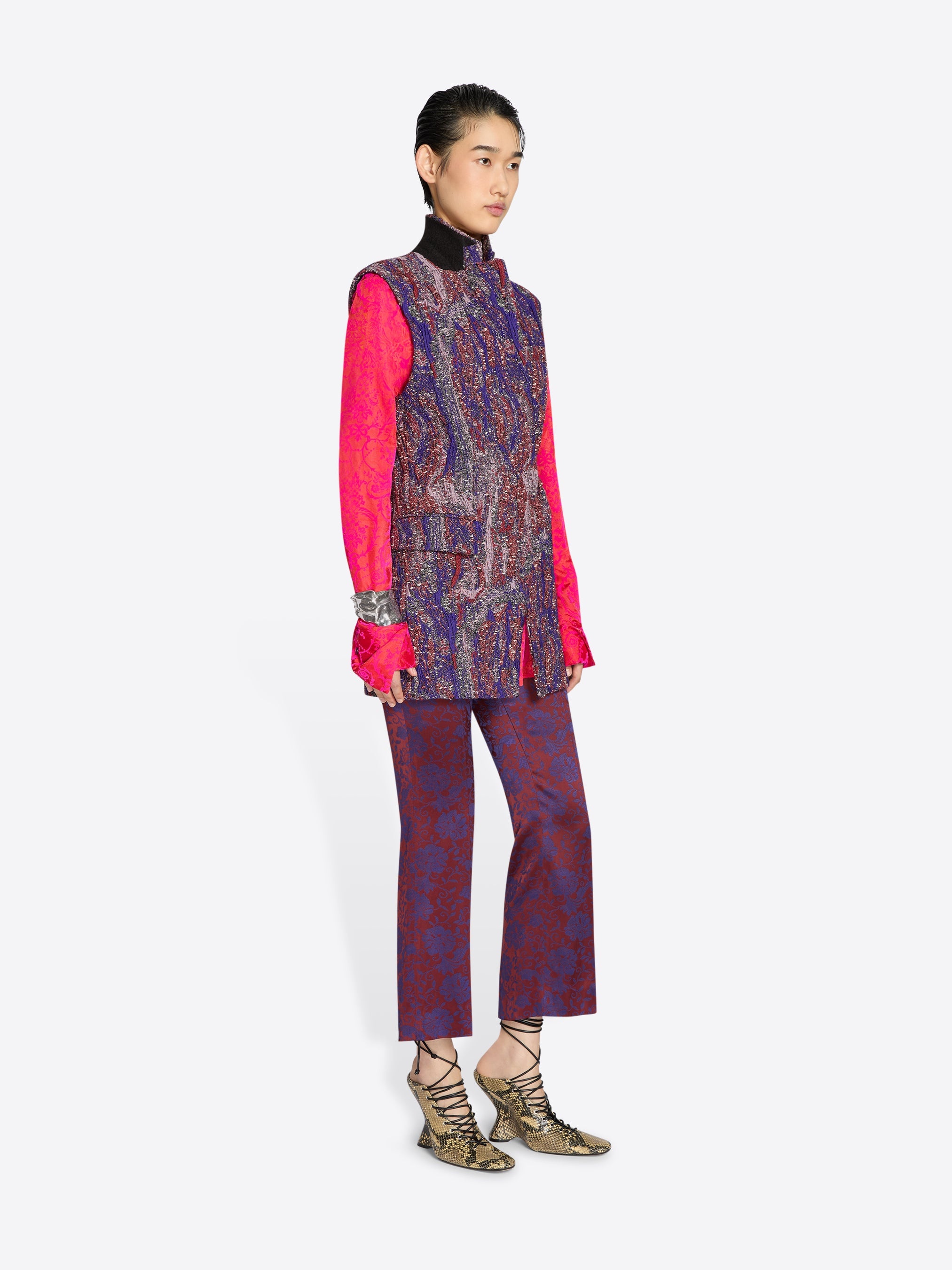 JACQUARD BLAZER - 3