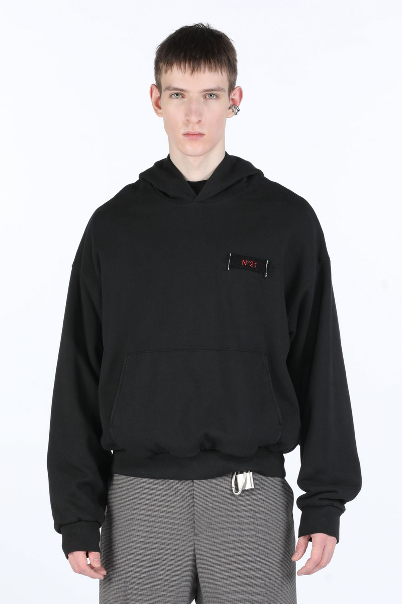 LOGO PATCH HOODIE 1