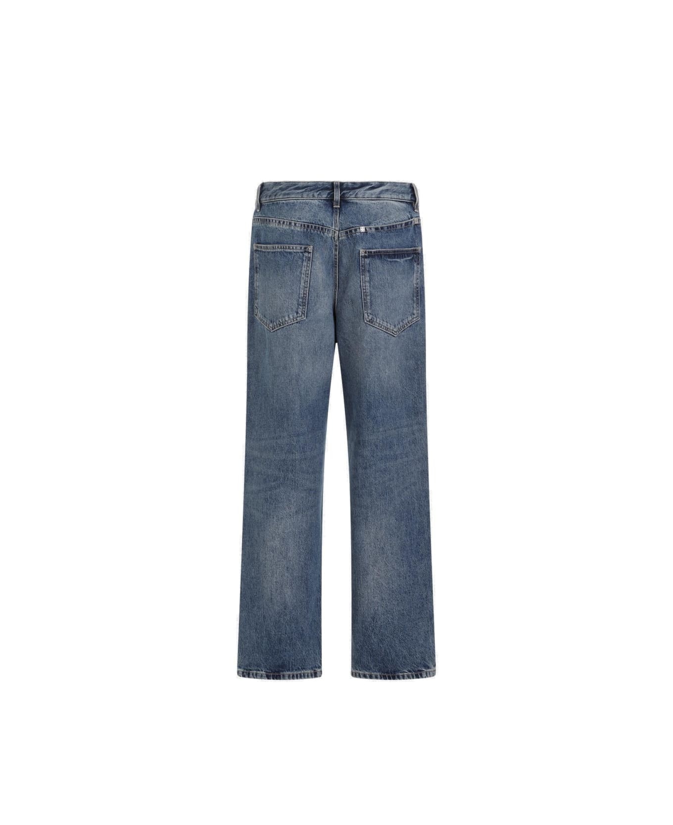 Logo Plaque Straight-leg Jeans - 2