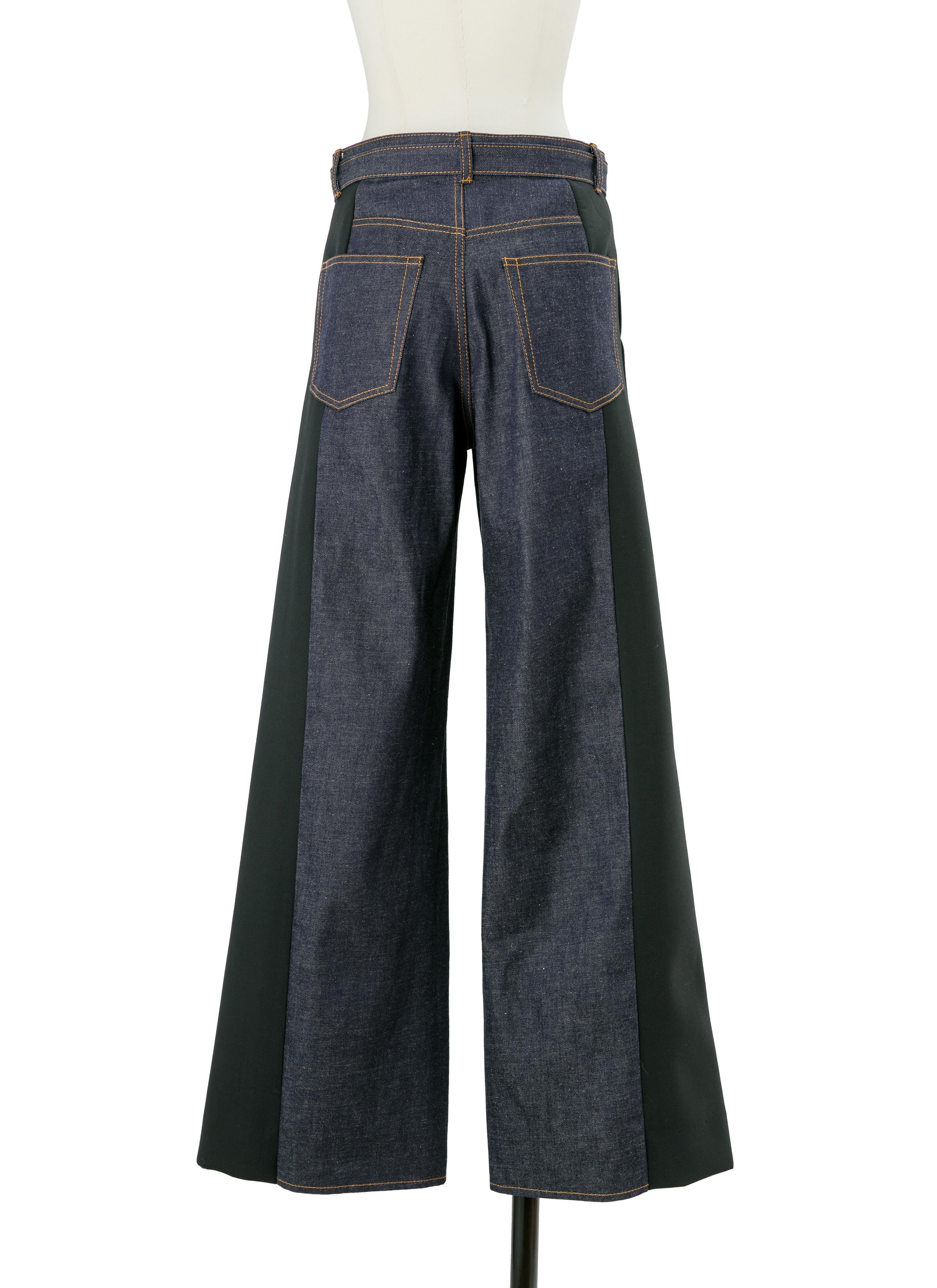 Denim x Suiting Pants - 3