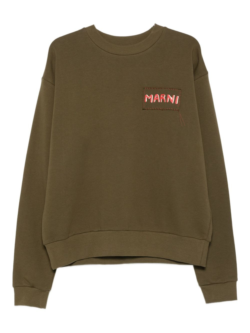 logo-print sweatshirt - 1
