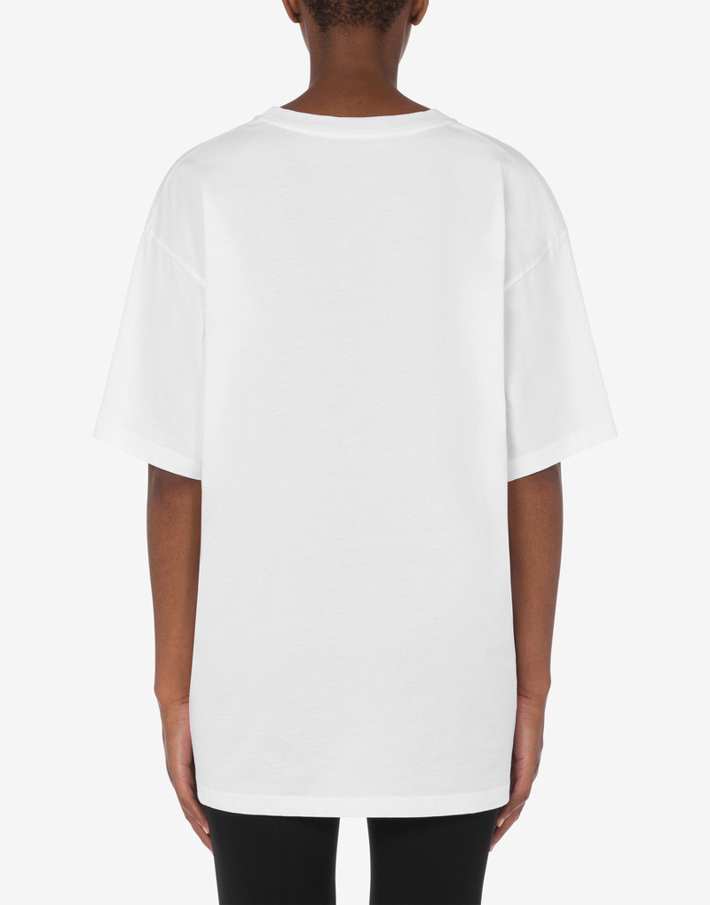 CROCHET LOGO ORGANIC JERSEY T-SHIRT 3