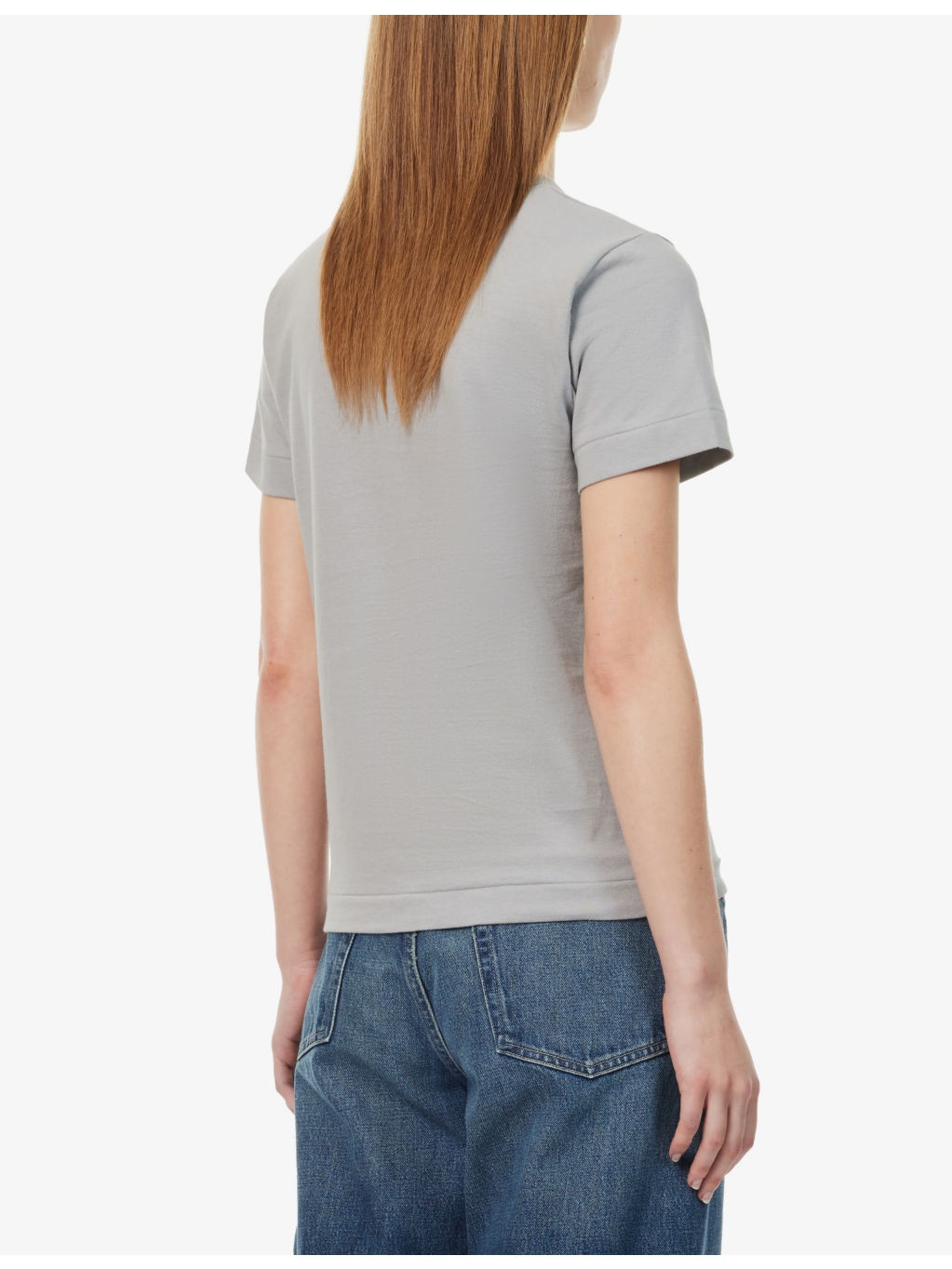 Heart logo-embroidered cotton-jersey T-shirt - 4