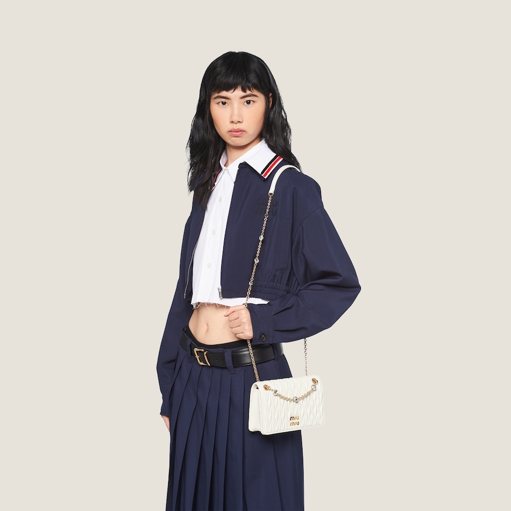 Matelassé nappa leather mini-bag - 2