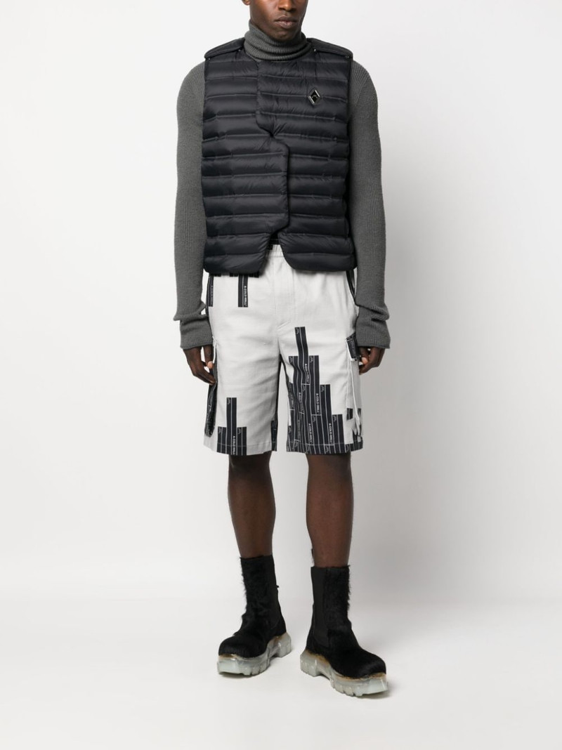 A-COLD-WALL* Vector-monogram cargo shorts outlook