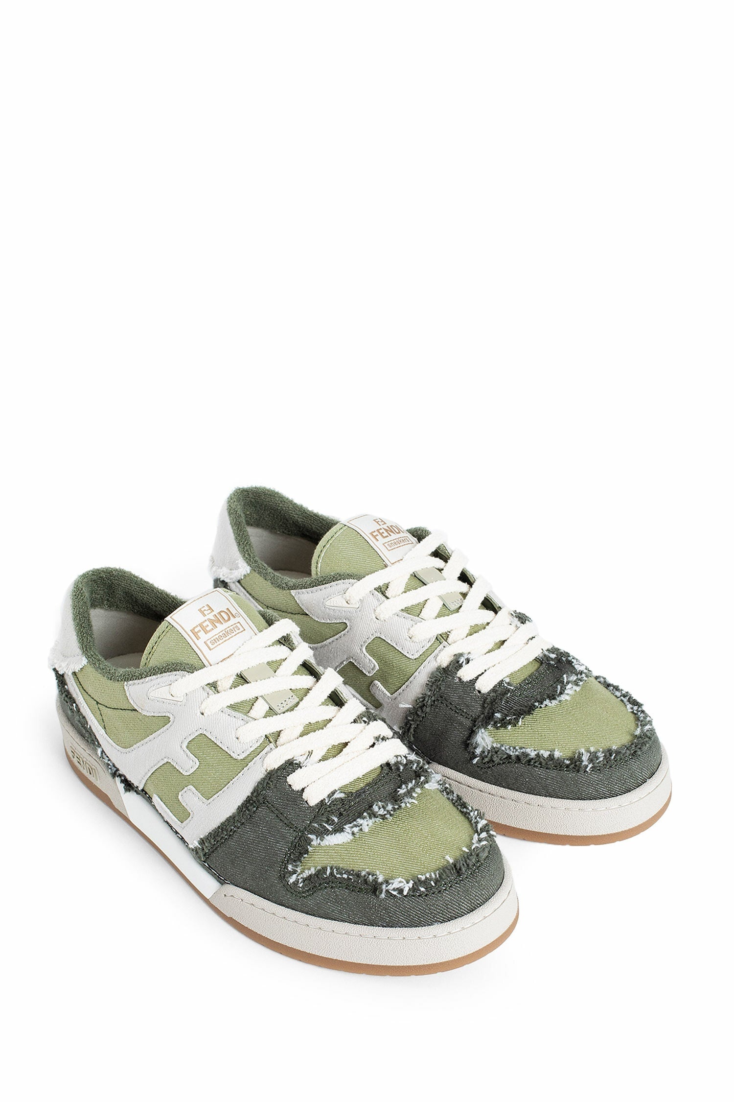 FENDI MAN GREEN SNEAKERS - 7