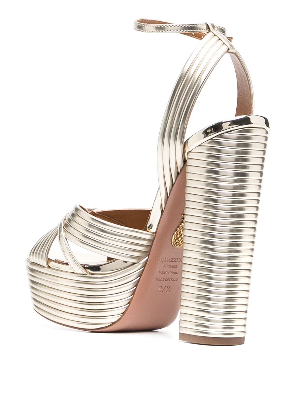Sundance 140mm platform sandals - 3