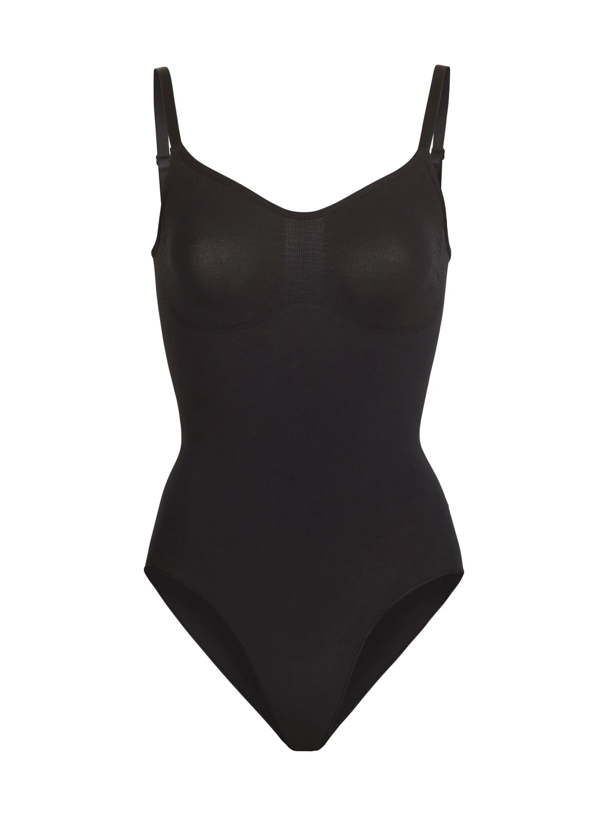 Women's Seamless Sculpt Brief Bodysuit - Onyx - 1