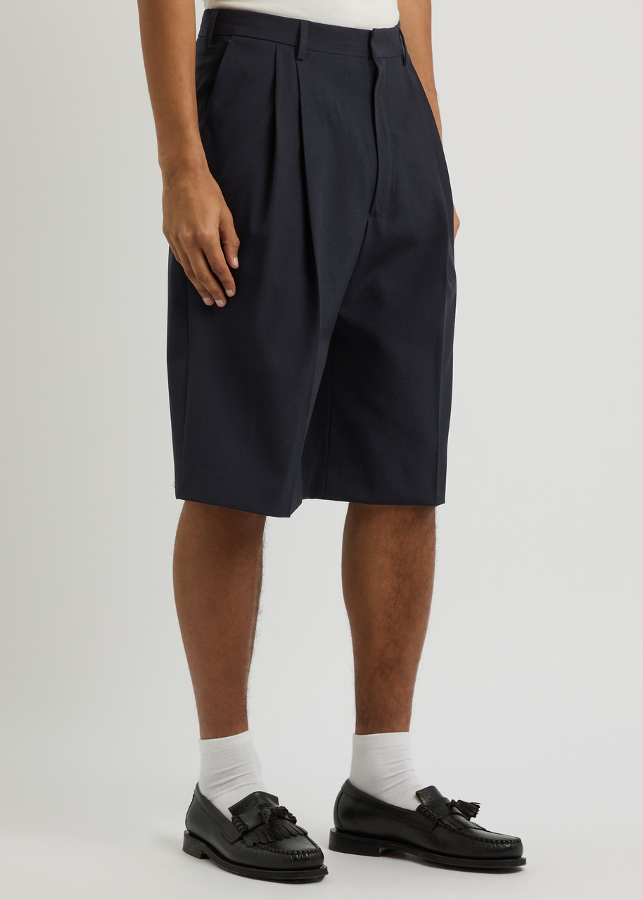 Dries Van Noten Panrom Wool Shorts - 2