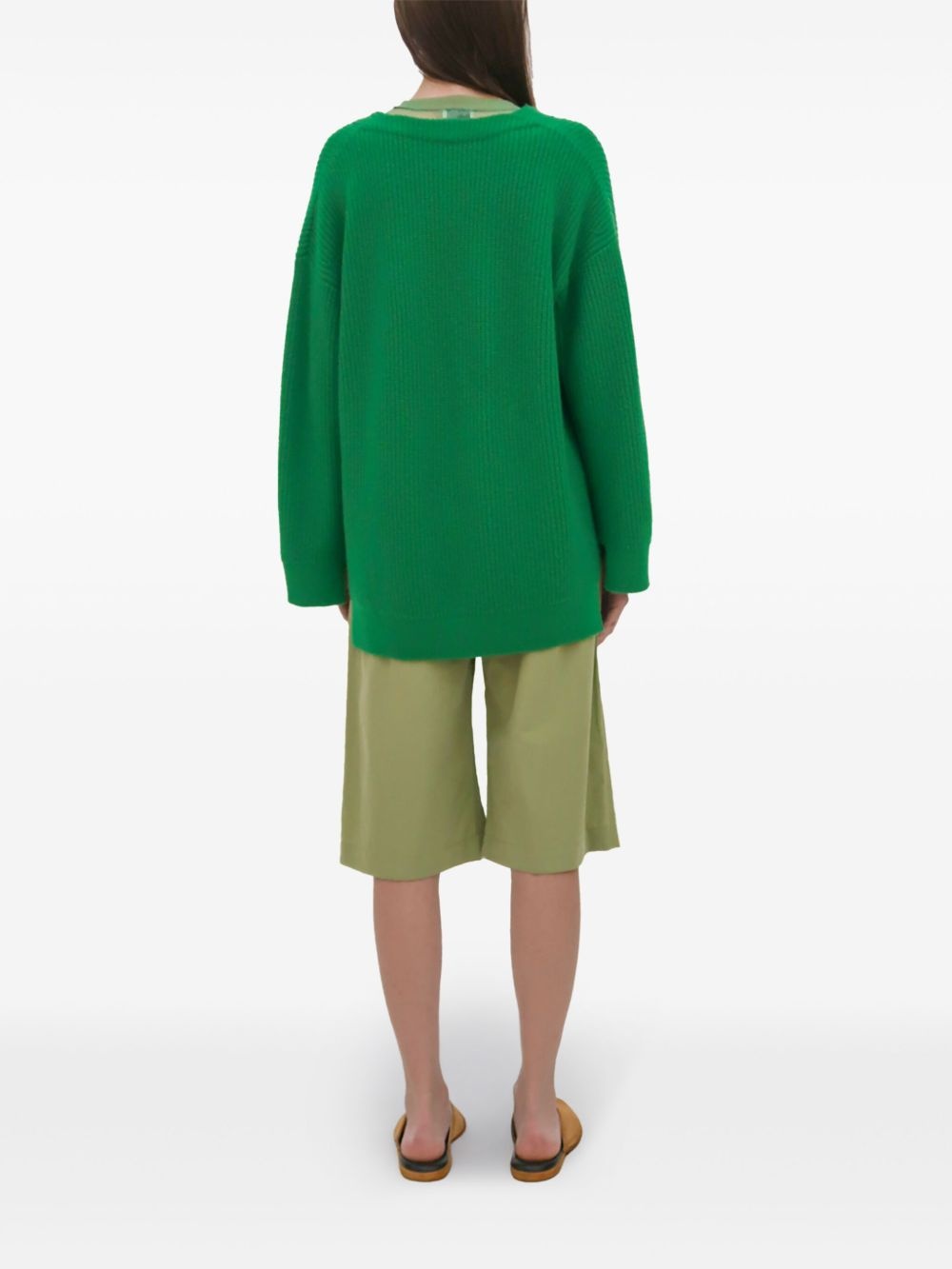 knee-length shorts - 5