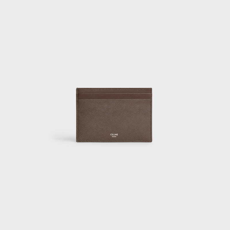 MULTIFUNCTION CARD HOLDER IN GRAINED CALFSKIN 1