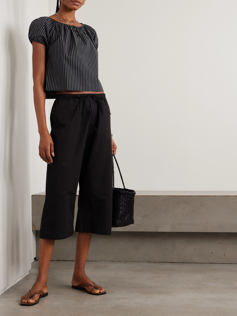DEIJI STUDIOS Mid Pocket Organic Cotton Tapered Pants outlook