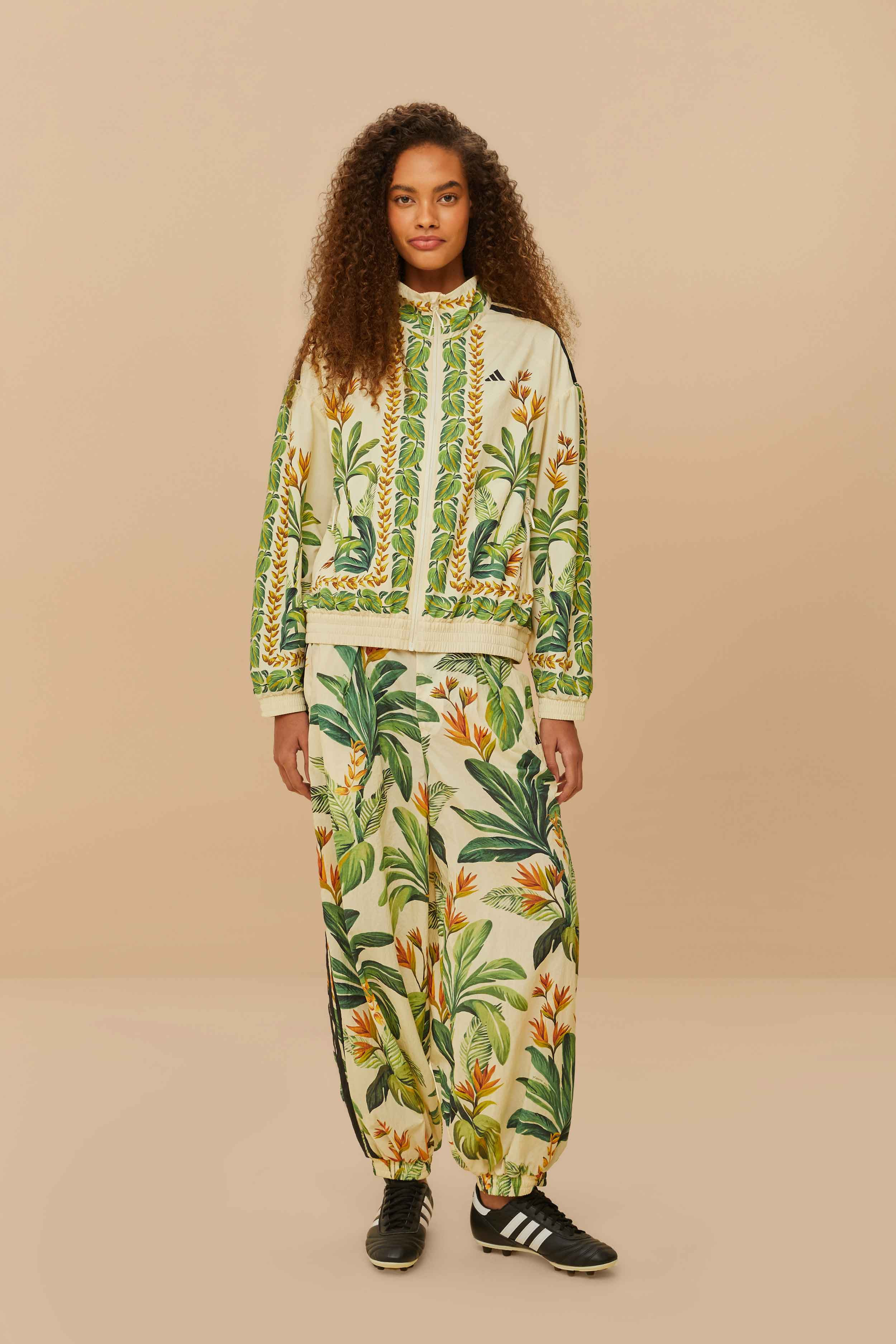 Adidas Tropical Breeze Cream White Jacket - 2