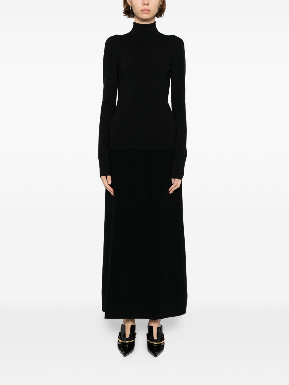 cashmere skirt - 2