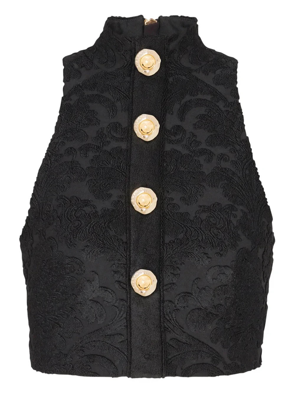 Balmain Women Baroque-Pattern Top - 1