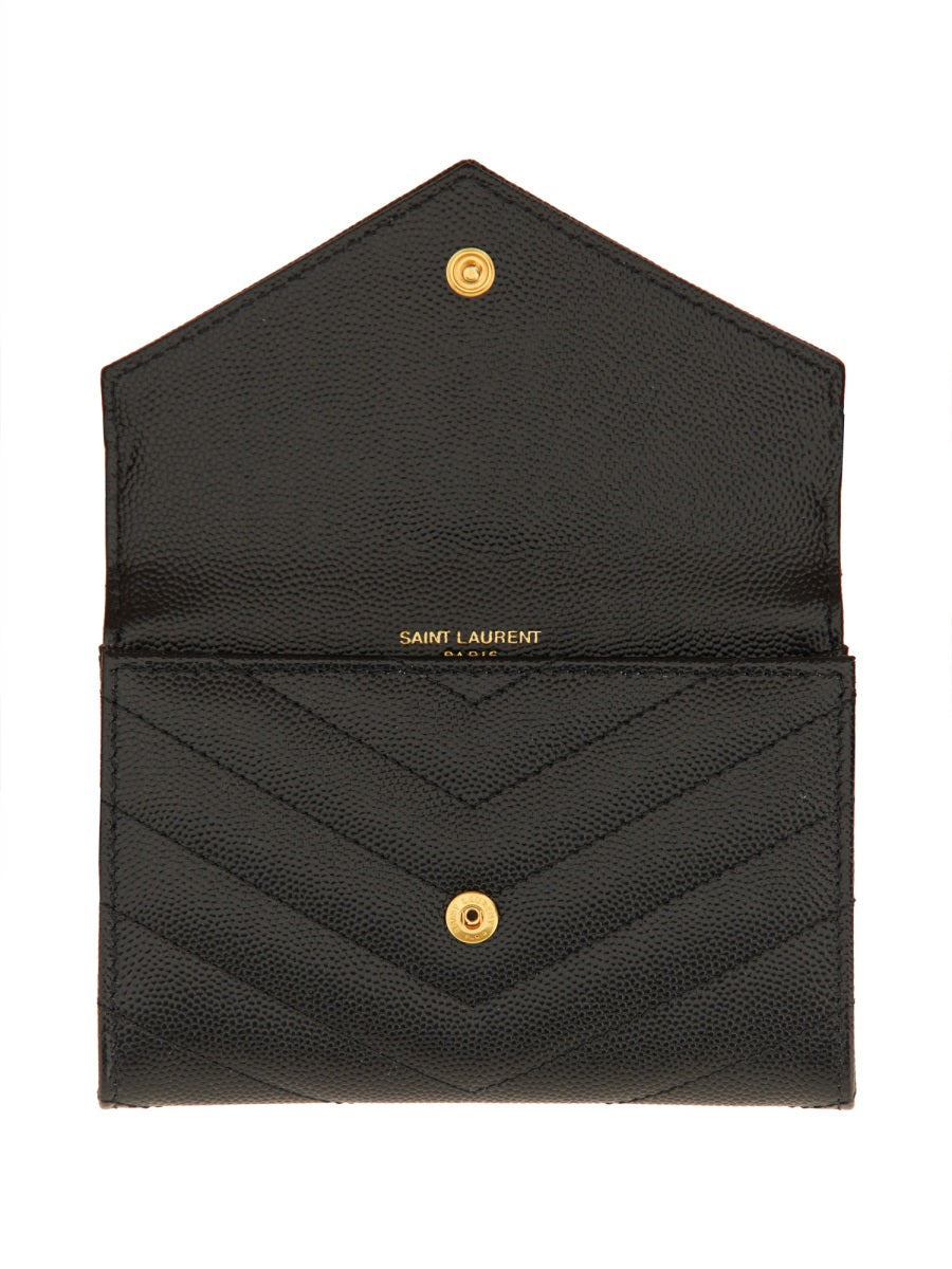 Saint Laurent Women Portafoglio Envelope "Cassandre" Small - 3