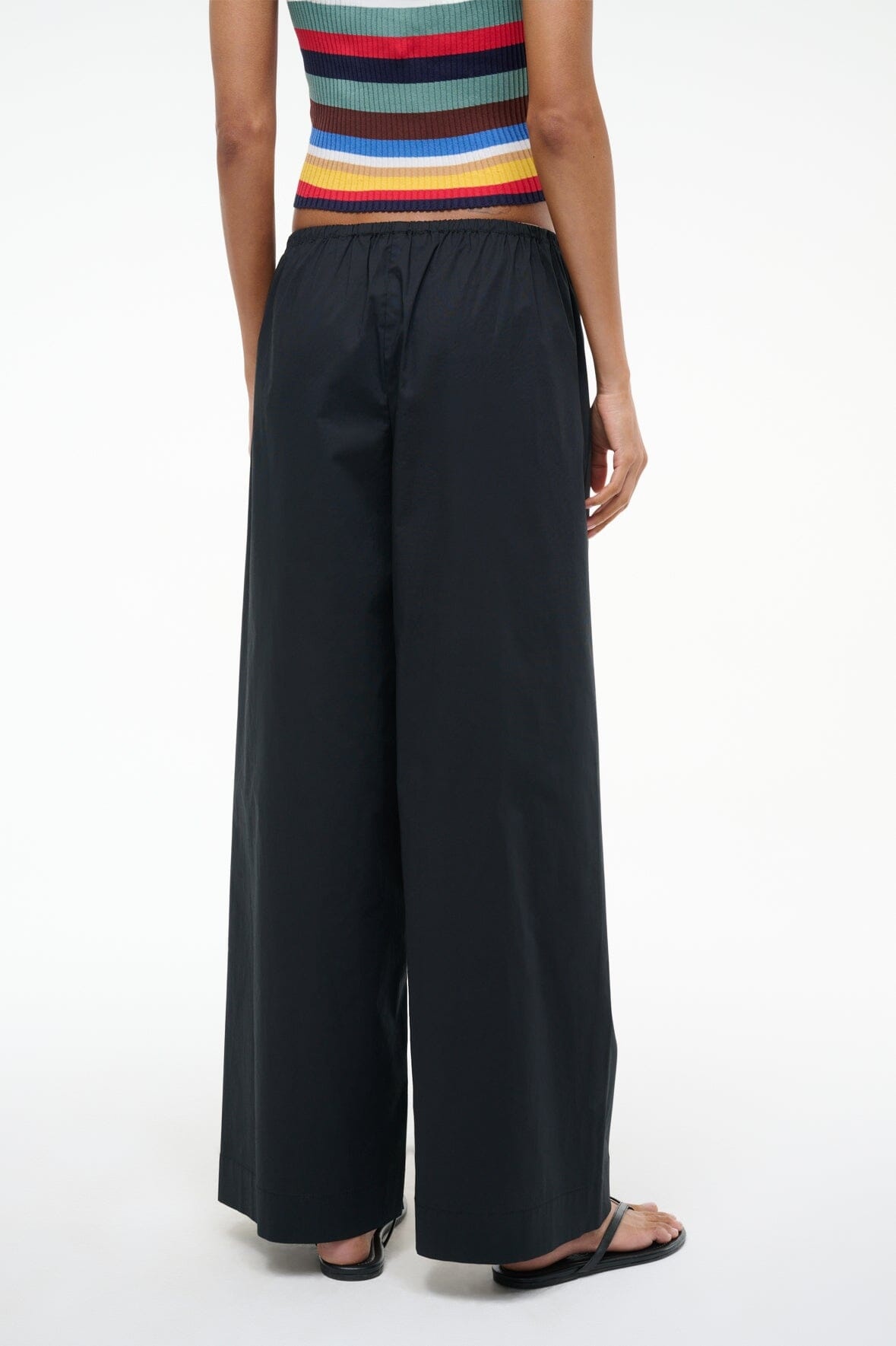 STAUD BONFIRE PANT BLACK - 4