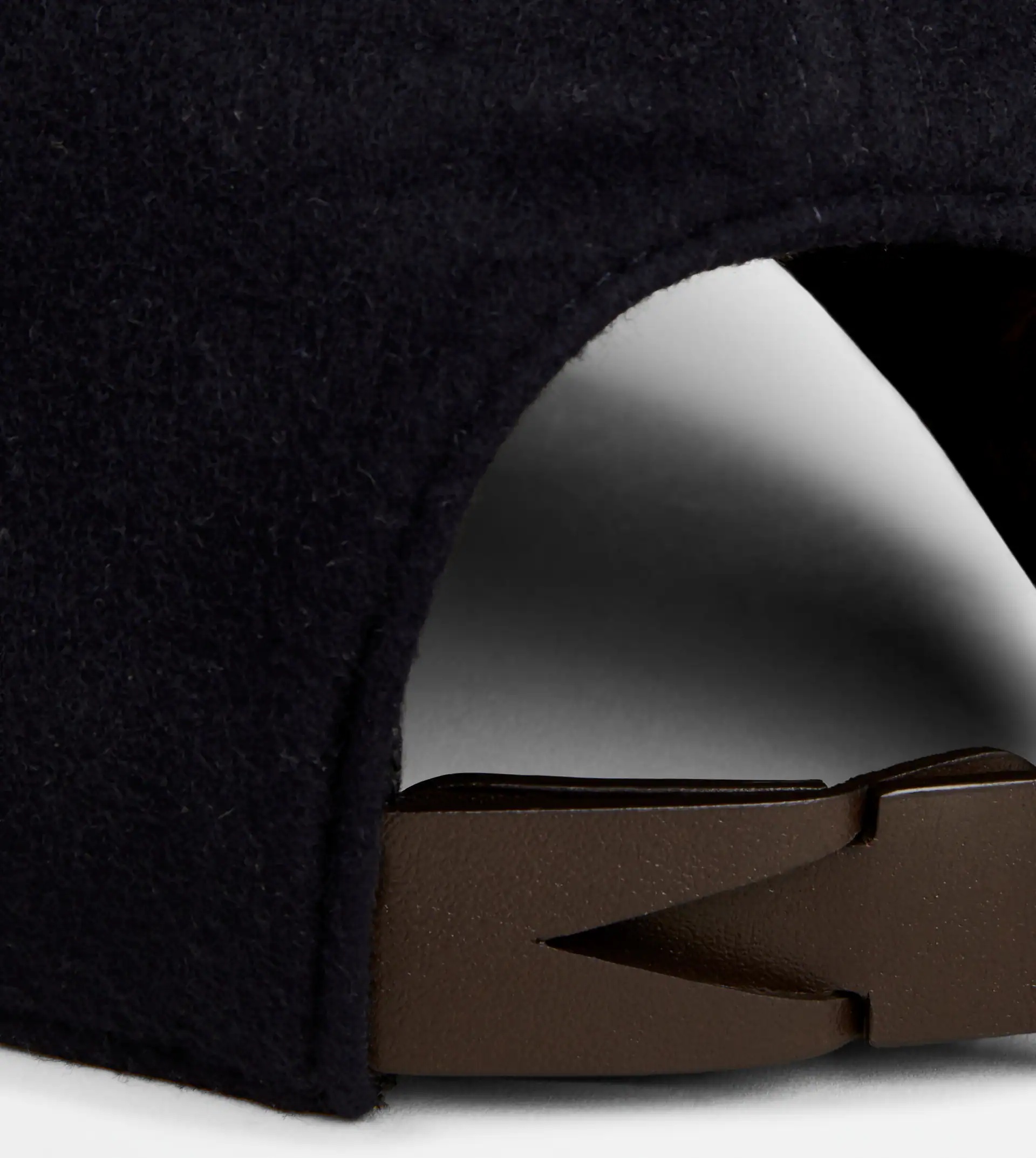 BASEBALL CAP IN T15 WOOL DRAP - BLUE - 5