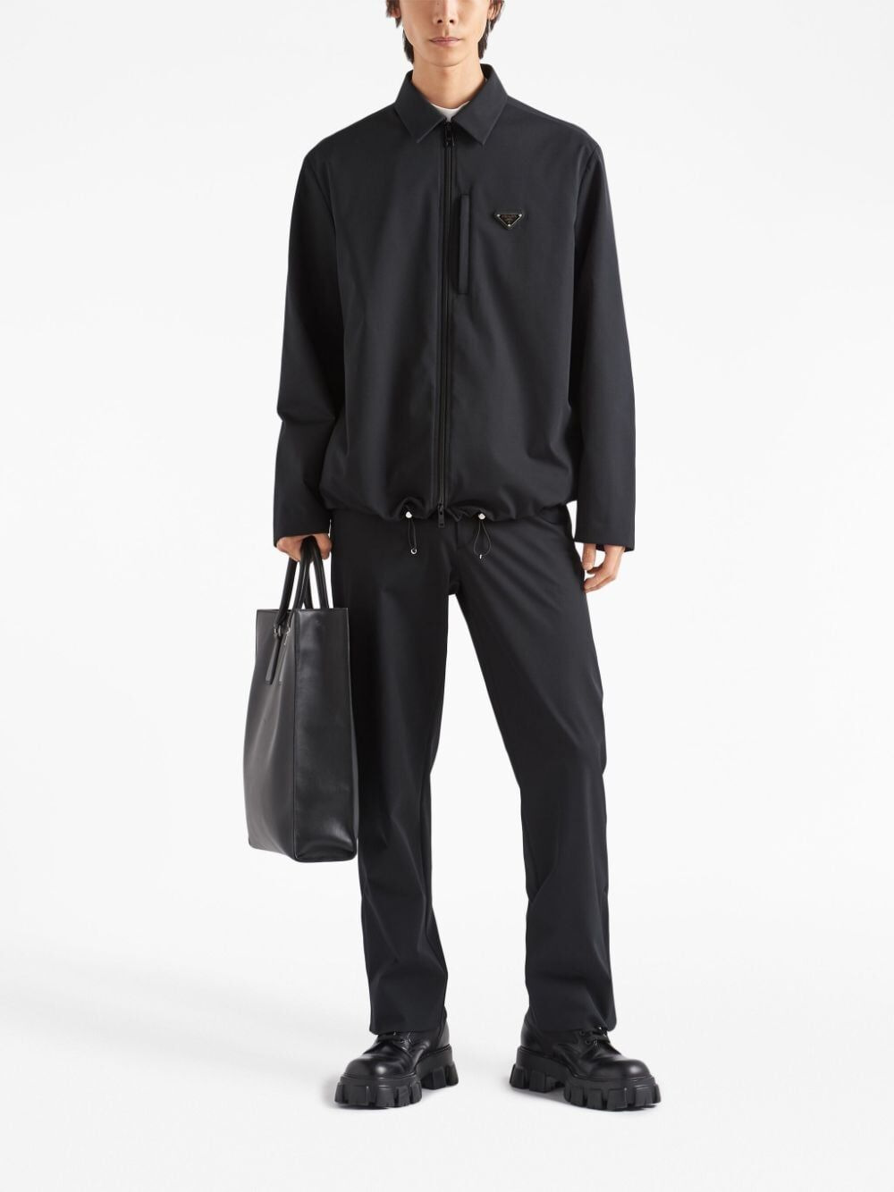 Prada Men Pantaloni In Tecno Stretch - 2