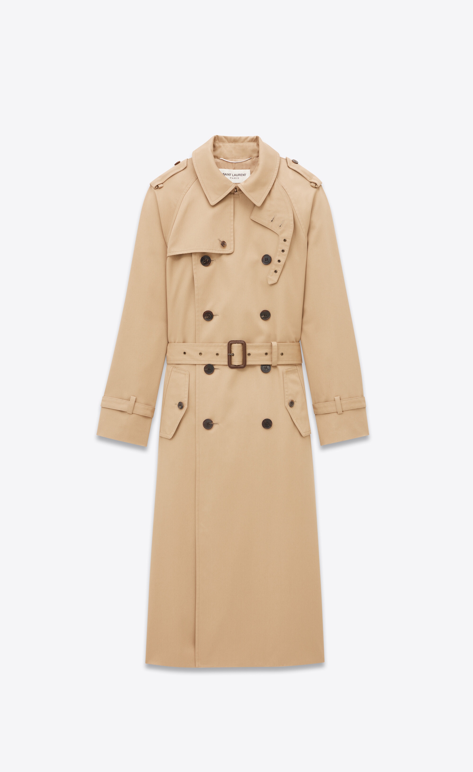trench coat in gabardine - 2