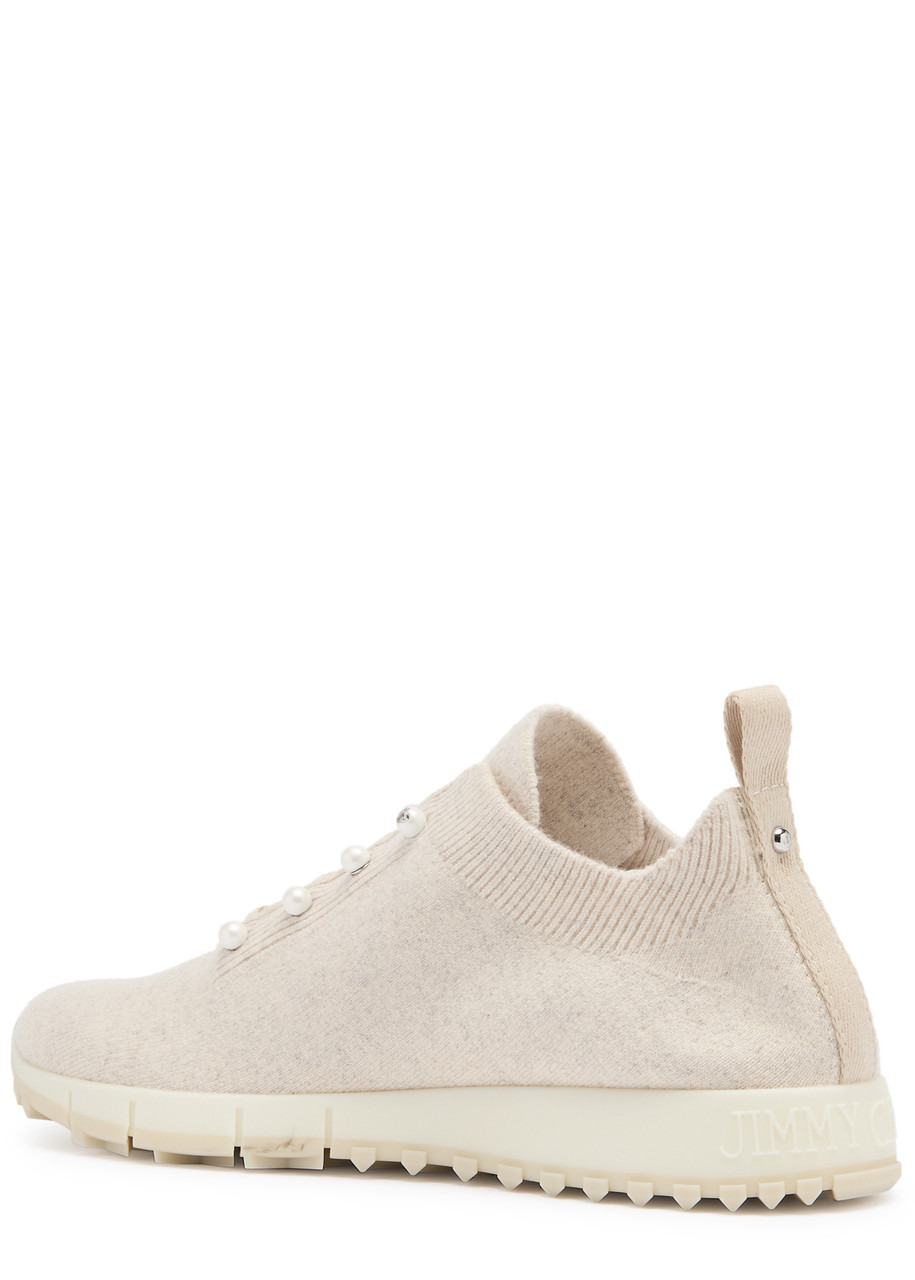 Jimmy Choo Veles Knitted Cashmere Trainers - 2
