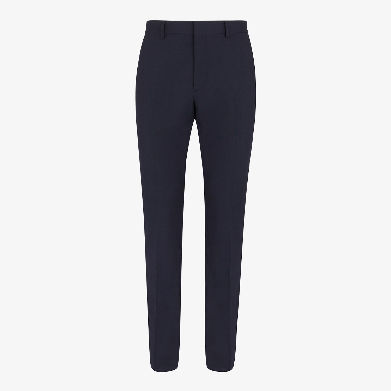 Blue wool pants - 1