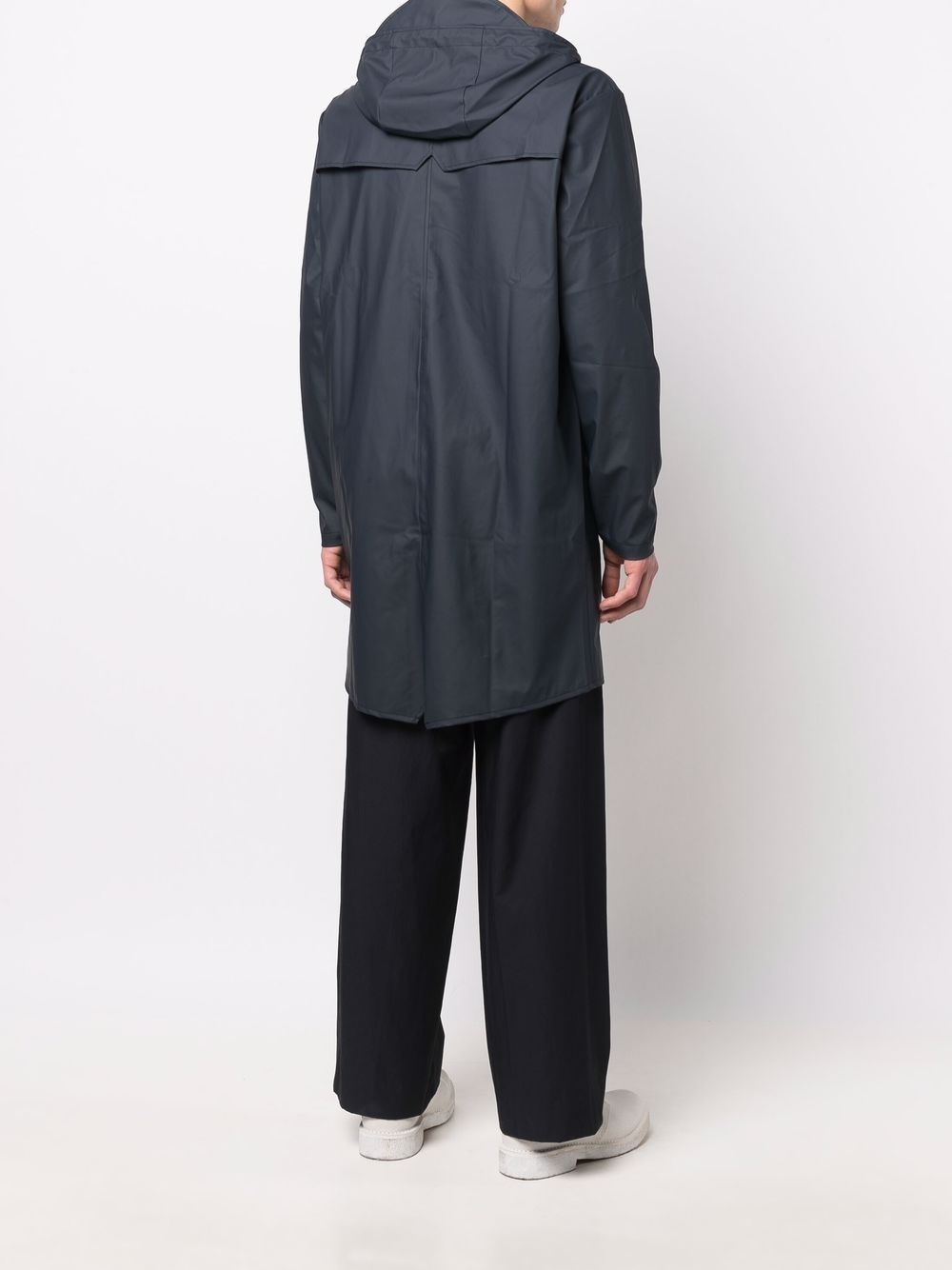 drawstring hooded coat - 5