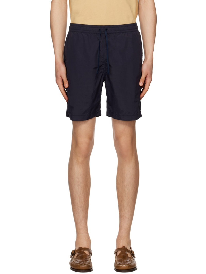 Navy Beach Shorts - 1