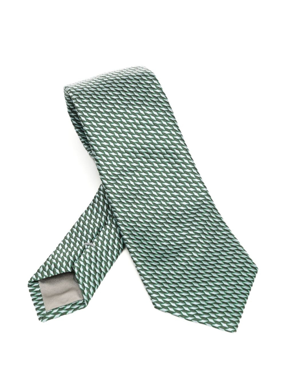 geometric-pattern tie - 1