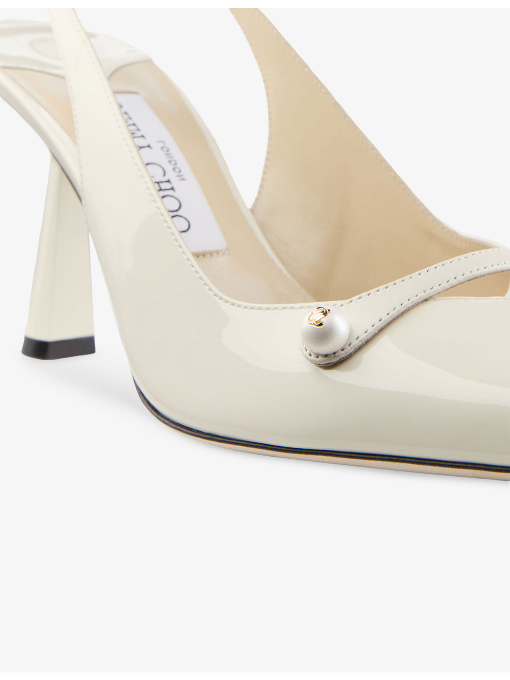 Amita 85 Patent Leather Slingbacks - 5