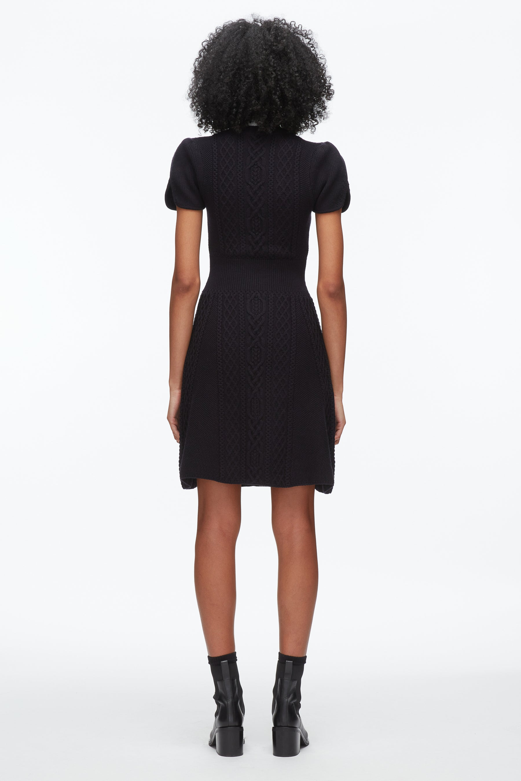 Cable Mix Tulip Dress - 4
