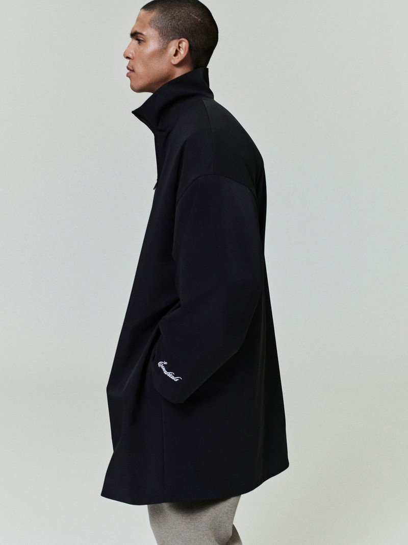 Sporty Nylon High Neck Jacket 3