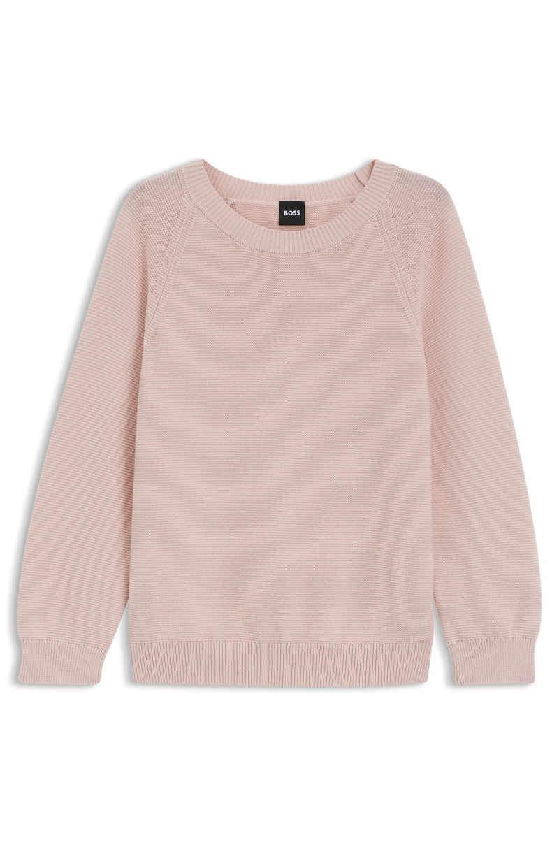 KNITTED SWEATER IN PURE COTTON 1