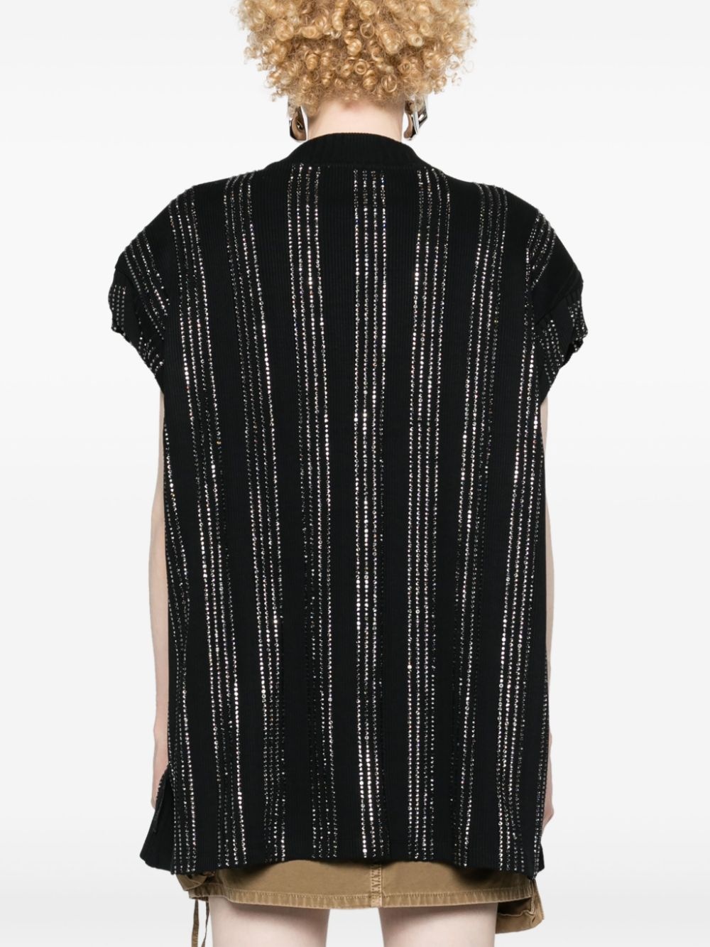 Laurie crystal-embellished T-shirt - 4