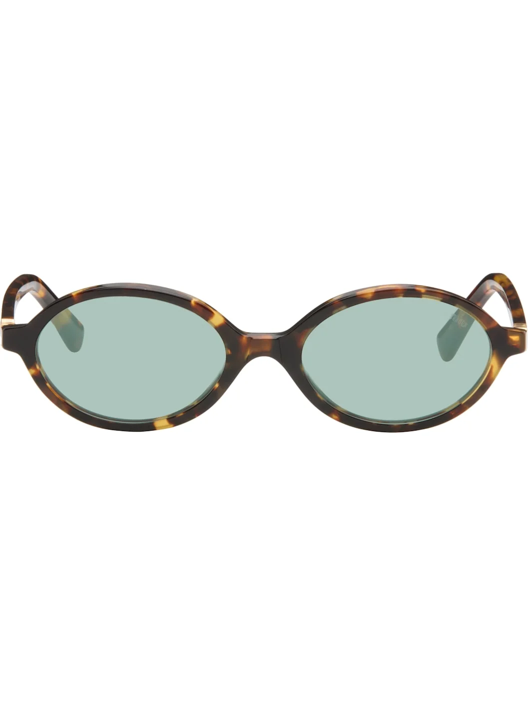 Brown 'Miu Regard' Sunglasses - 1
