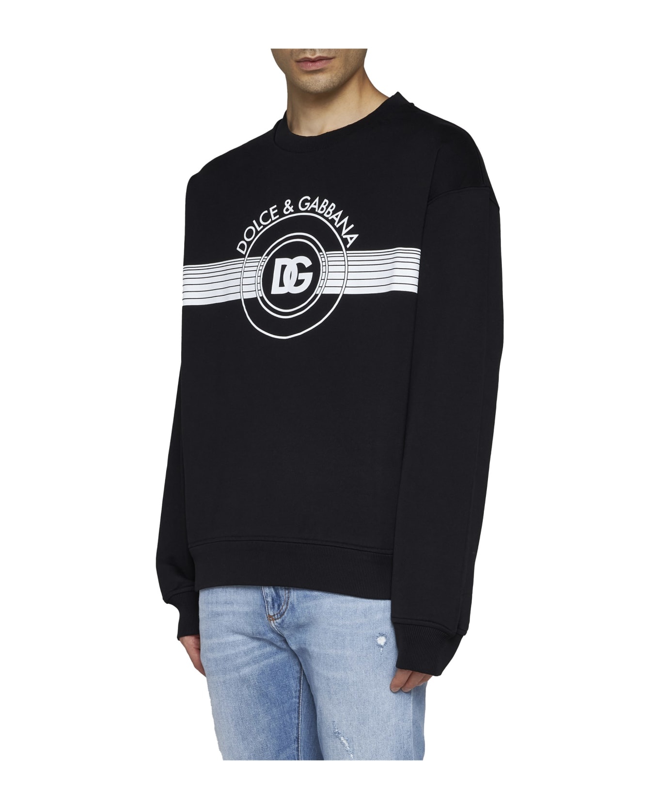 Cotton Crew-neck Sweatshirt - 3