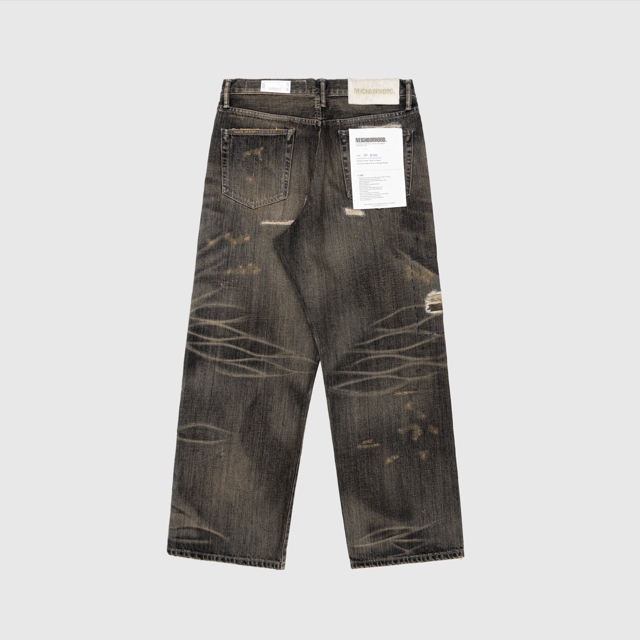 SAVAGE DENIM DP WIDE PANTS - 7