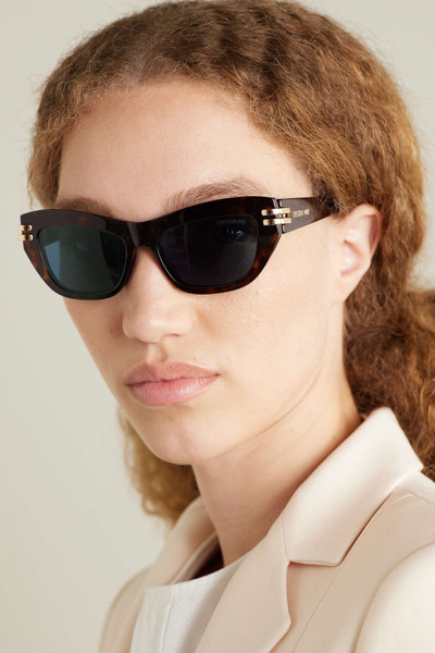 Dior CDior B2U cat-eye tortoiseshell acetate sunglasses outlook