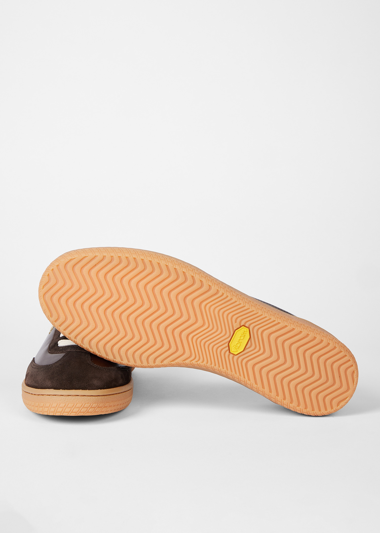 Dark Brown Leather 'Como' Trainers - 2