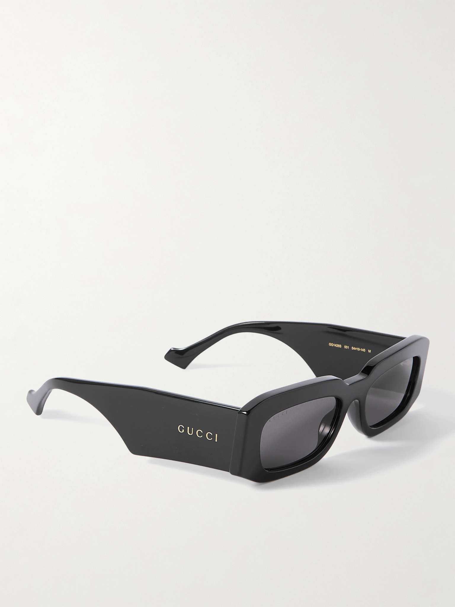 Rectangular-Frame Acetate Sunglasses - 3
