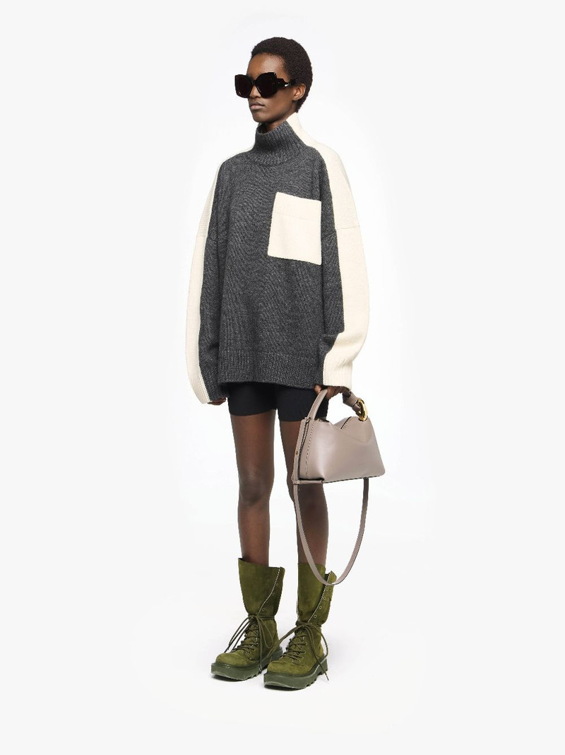 JWA CORNER BAG - LEATHER TOP HANDLE BAG 6